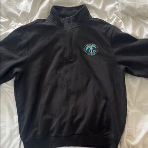 Hotshot quarter zip hoodie.